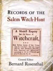 Capa do artigo Records Of The Salem Witch-Hunt