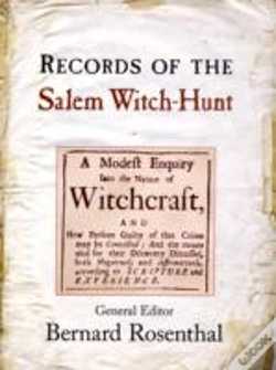 Capa do artigo Records Of The Salem Witch-Hunt