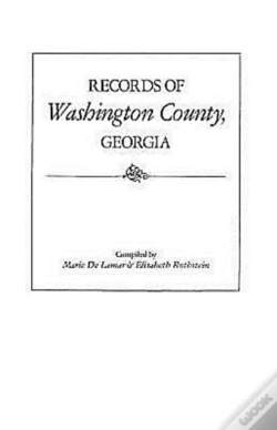 Capa do artigo Records Of Washington County, Georgia