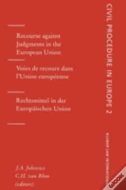 Capa do artigo Recourse Against Judgments In The European Union