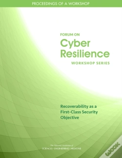 Capa do artigo Recoverability As A First-Class Security Objective