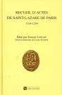 Recueil D'Actes De Saint-Lazare De Paris 1124-1254 - Preview