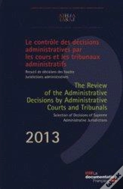 Capa do artigo Recueil De Décisions Des Hautes Juridictions Administratives 2012