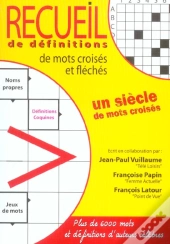 Recueil De Definitions De Mots Croises Et Fleches