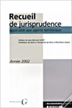 Capa do artigo Recueil De Jurisprudence Applicable Aux Agents Teritoriaux