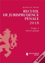 Capa do artigo Recueil De Jurisprudence Penale 2018 (2 Tomes)