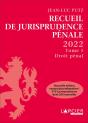 Recueil De Jurisprudence Penale T1 - Preview