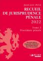 Recueil De Jurisprudence Penale T2 - Preview