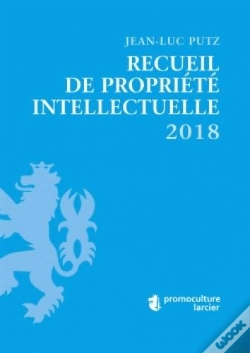 Capa do artigo Recueil De Propriete Intellectuelle 2018