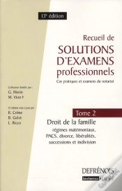 Capa do artigo Recueil De Solutions D