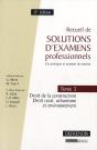Recueil De Solutions D'Examens Professio - Preview