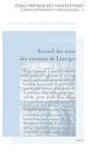 Recueil Des Actes Des Vicomtes De Limoges - Preview