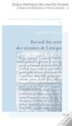 Capa do artigo Recueil Des Actes Des Vicomtes De Limoges
