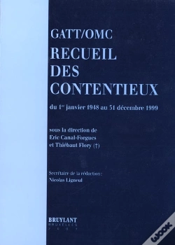 Capa do artigo Recueil Des Contentieux ; Du 1er Janvier 1948 Au 31 Decembre 1999
