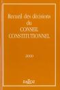 Recueil Des Decisions Du Conseil Constitutionnel 2000 ; 1e Edition - Preview