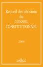 Recueil Des Décisions Du Conseil Constitutionnel (Édition 2008) - Preview