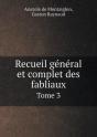 Recueil General Et Complet Des Fabliaux Tome 3 - Preview