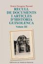 Recull De Documents I Articles D'Història Guixolenca, Vol. 3 - Preview