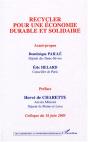 Recycler Pour Une Economie Durable Et Solidaire - Preview