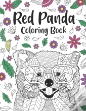 Red Panda Coloring Book