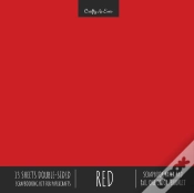 Capa do artigo Red Scrapbook Paper Pad 8x8 Decorative S