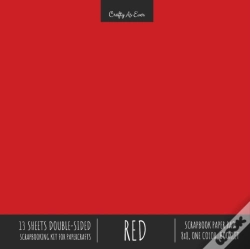 Capa do artigo Red Scrapbook Paper Pad 8x8 Decorative S