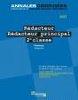 Rédacteur - Rédacteur Principal 2e Classe 2017. Concours - Preview