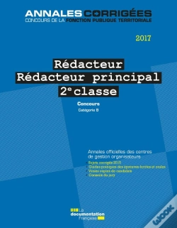 Capa do artigo Rédacteur - Rédacteur Principal 2e Classe 2017. Concours