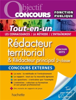 Capa do artigo Rédacteur Territorial ; Concours Externes ; Tou-En-Un