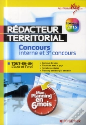 Rédacteur Territorial ; Concours Interne Et 3e Voie ; Mon Planning En 6 Mois