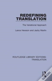 Capa do artigo Redefining Translation