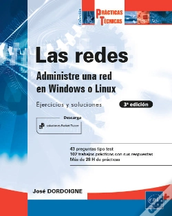 Capa do artigo Redesadministre Una Red Bajo Windows O Linux Ejercios Soluc