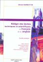 Rediger Des Textes Techniques Et Scientifiques En Francais Et En Anglais - Preview