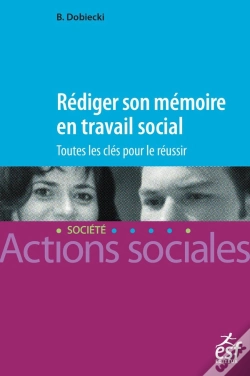 Capa do artigo Rédiger Son Mémoire En Travail Social