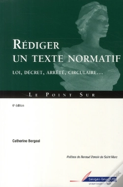 Capa do artigo Rédiger Un Texte Normatif (6e Édition)