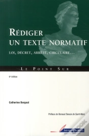 Capa do artigo Rédiger Un Texte Normatif (6e Édition)