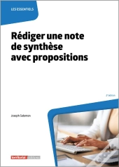 Rédiger Une Note De Synthèse Avec Propositions (2e Édition)