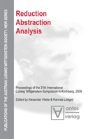 Reduction - Abstraction - Analysis - Preview