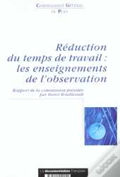 Reduction Du Temps De Travail ; Les Enseignements De L'Observation