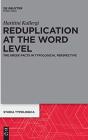 Reduplication At The Word Level - Preview