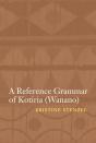 Reference Grammar Of Kotiria (Wanano) - Preview