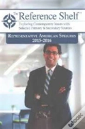 Capa do artigo Reference Shelf: Representative American Speeches, 2015-2016