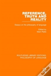 Capa do artigo Reference, Truth And Reality