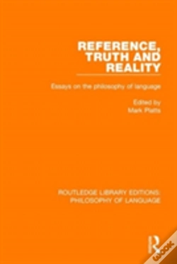 Capa do artigo Reference, Truth And Reality