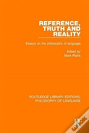 Capa do artigo Reference, Truth And Reality