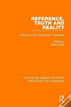 Capa do artigo Reference, Truth And Reality