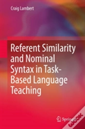 Capa do artigo Referent Similarity And Nominal Syntax In Task-Based Language Teaching