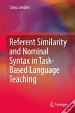 Capa do artigo Referent Similarity And Nominal Syntax In Task-Based Language Teaching