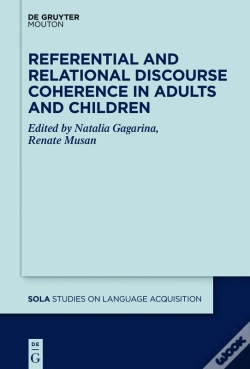 Capa do artigo Referential And Relational Discourse Coherence In Adults And Children