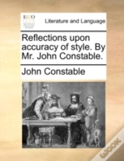Capa do artigo Reflections Upon Accuracy Of Style. By M